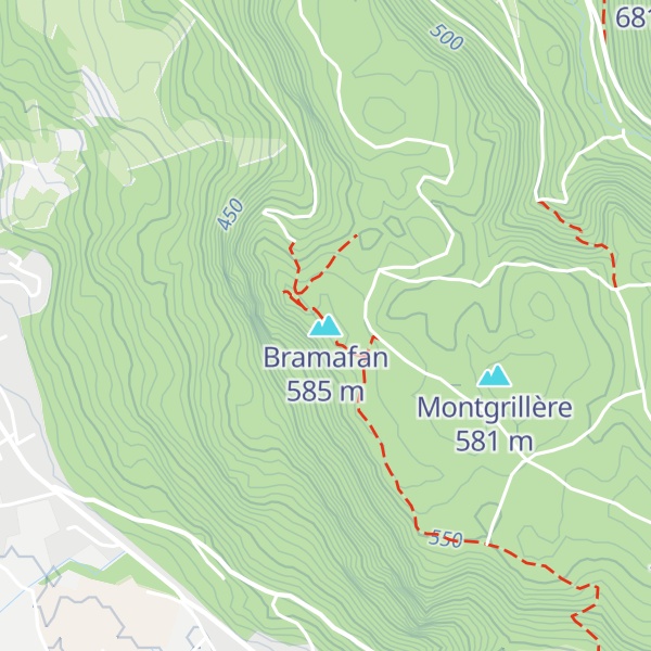 Map of Bramafan