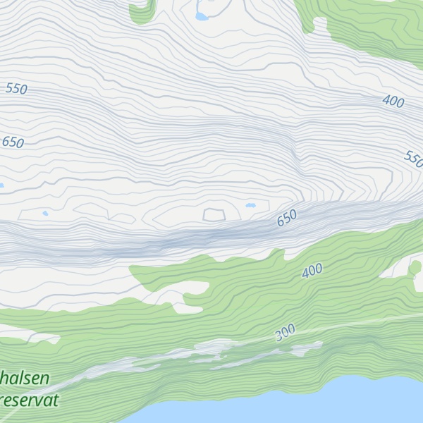 Map of Fløyen