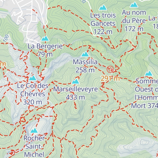 Map of Pointe Callot