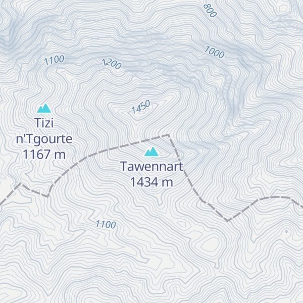 Map of Tawennart