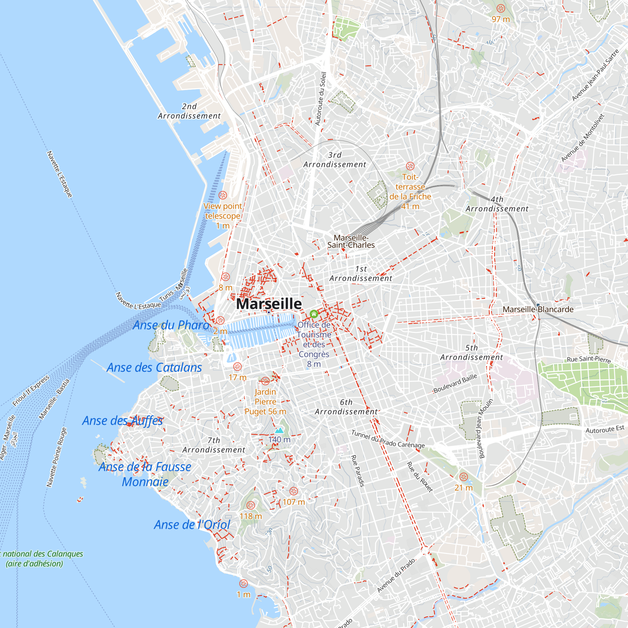 Office de Tourisme et des Congrès map