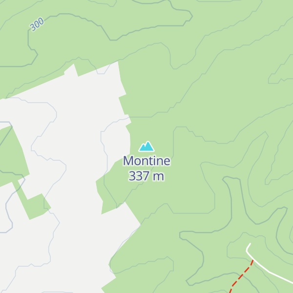 Map of Montine