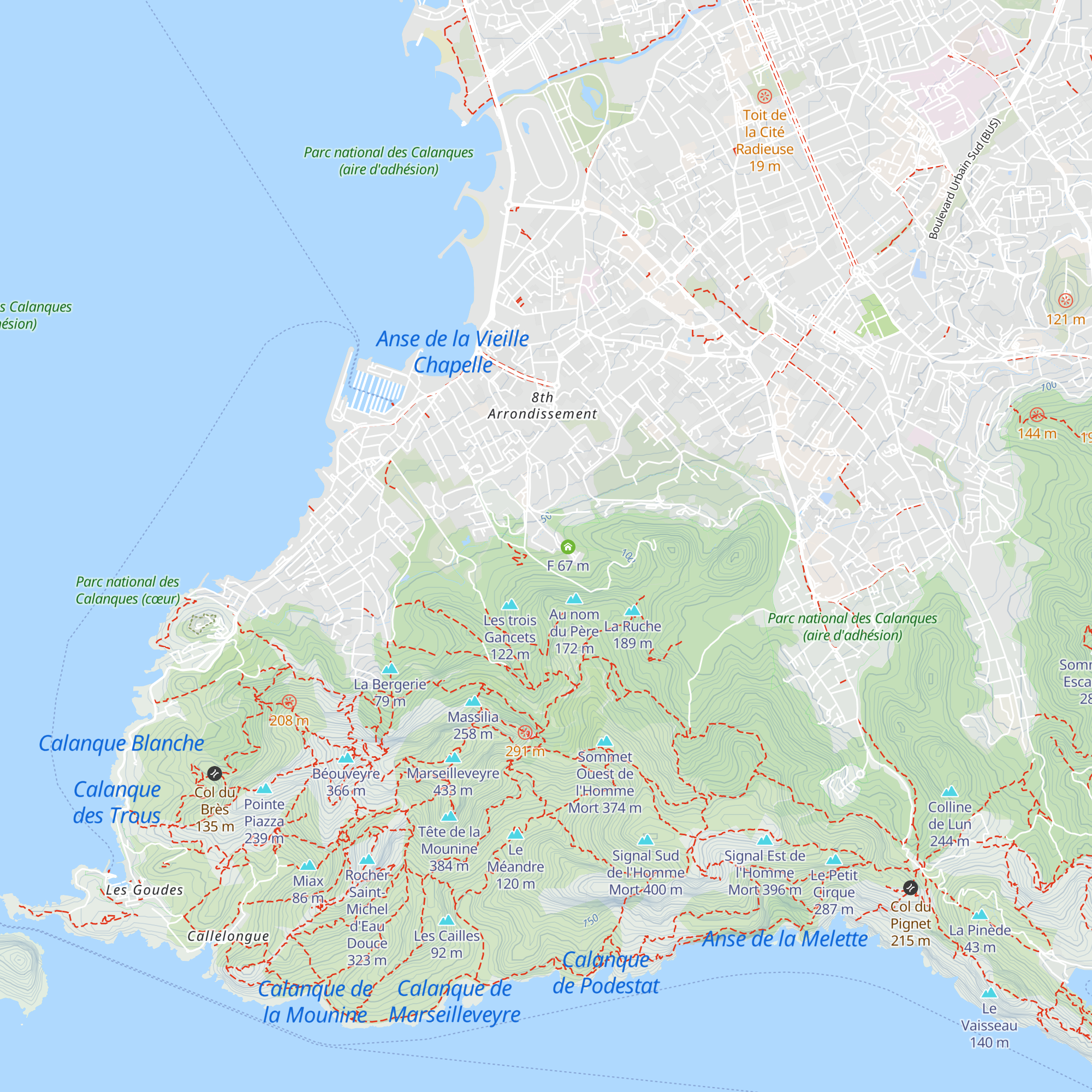 D map