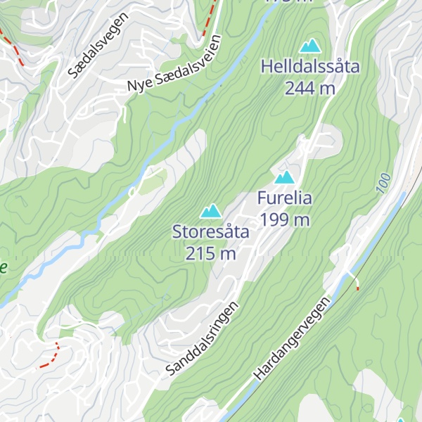 Map of Storesåta