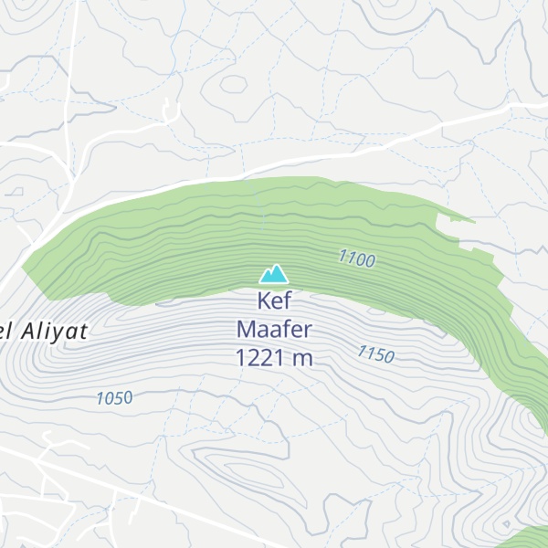 Map of Kef Maafer