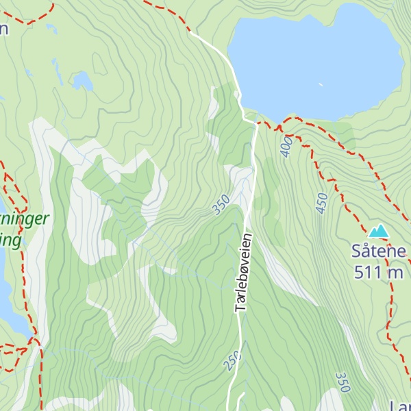 Map of Svarthamrane