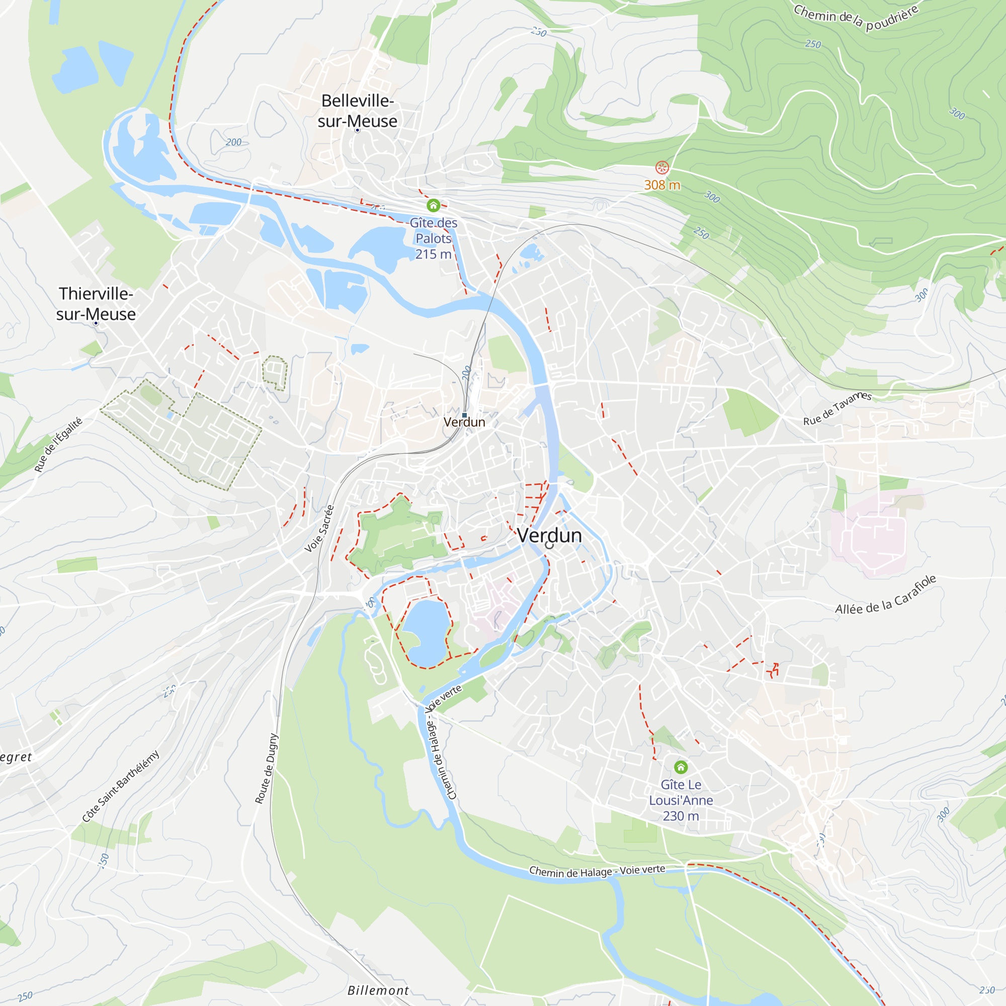 Gîte La Magdeleine map