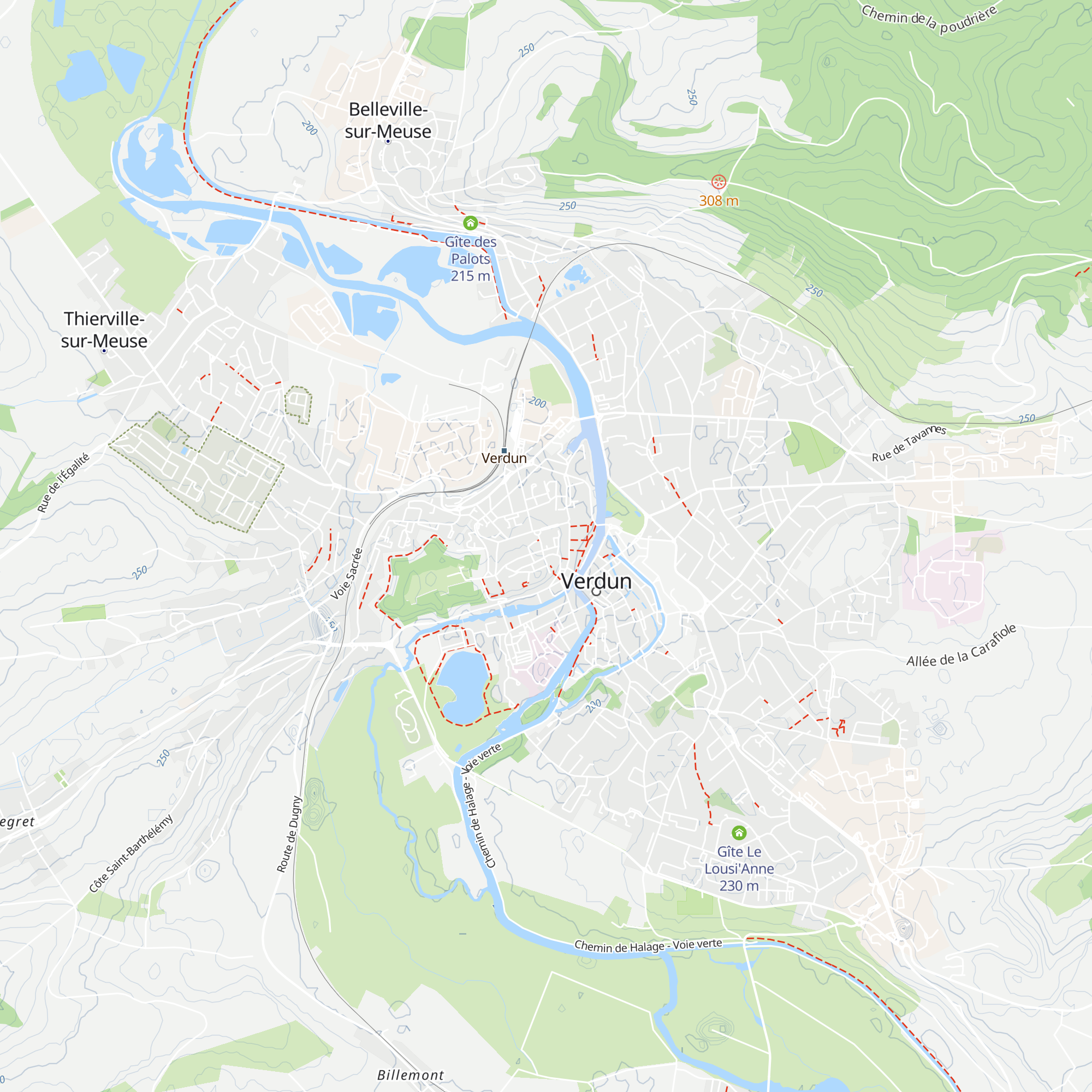 Gîte La Magdeleine map