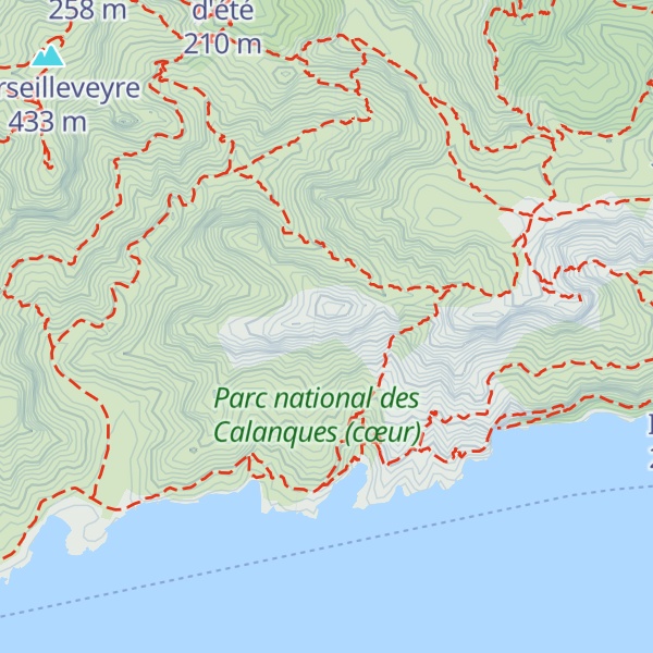 Map of Têtes de Malvallon