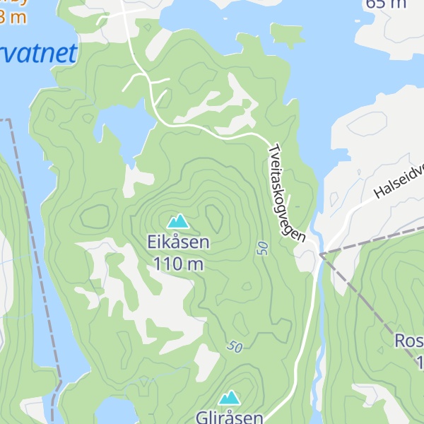 Map of Eikåsane