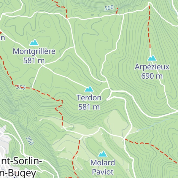 Map of Terdon