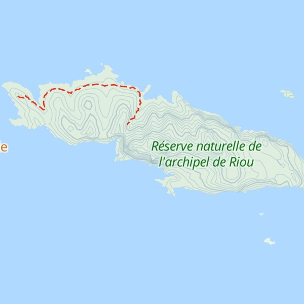 Map of L'Aiguille