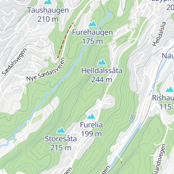 Map of Midtsåta
