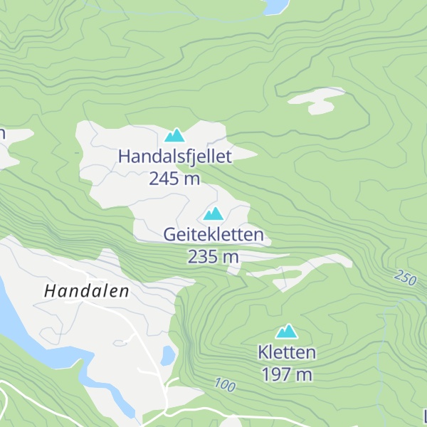 Map of Geitekletten