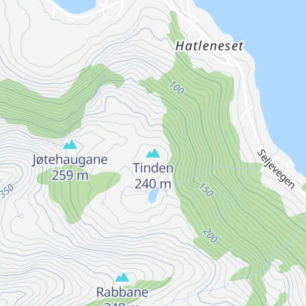 Map of Tinden