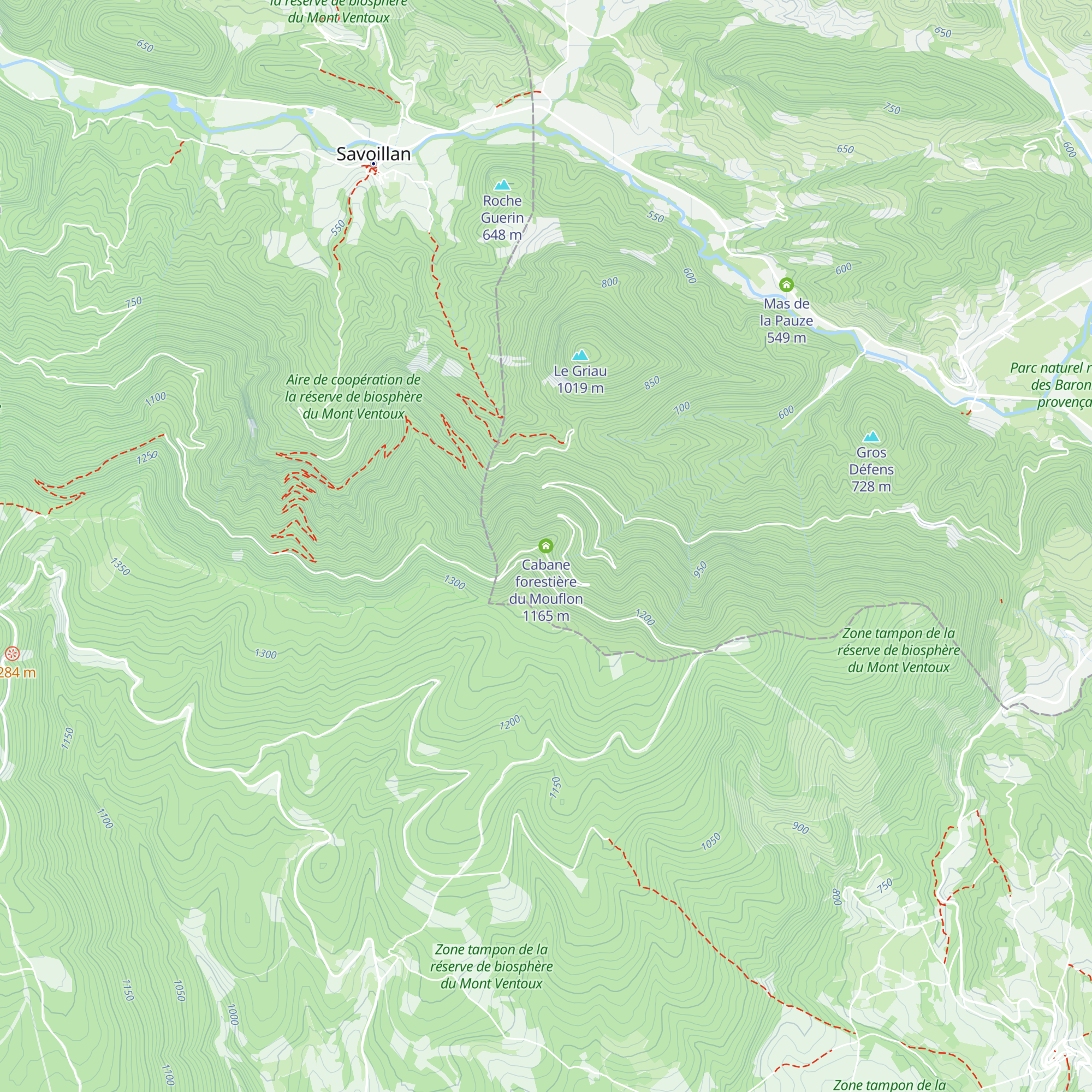 Cabane forestière du Mouflon map