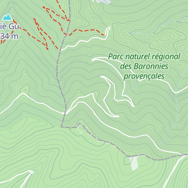 Map of Cabane forestière du Mouflon