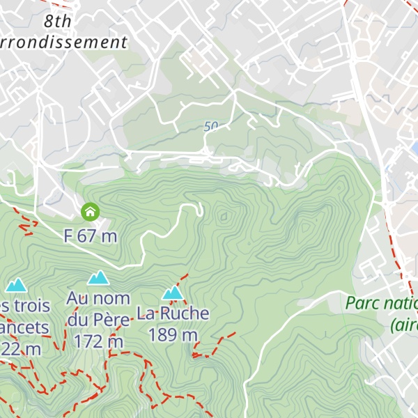 Map of La Citerne