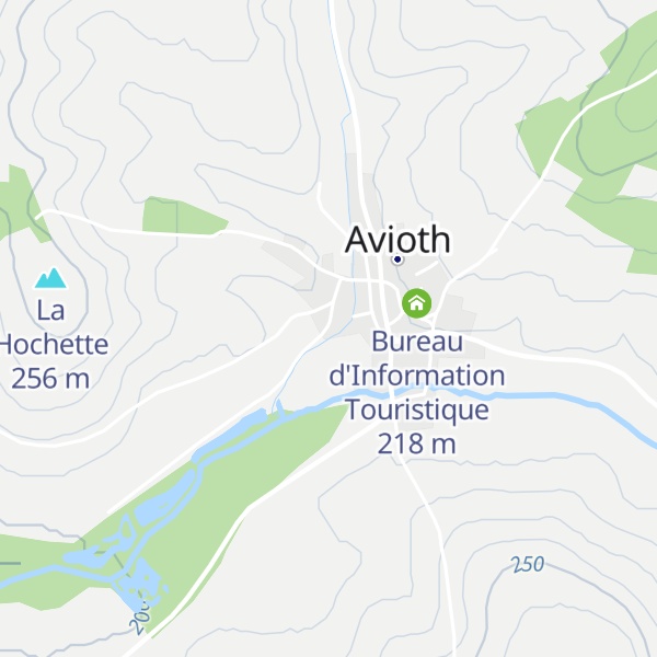 Map of Cabane trappeur