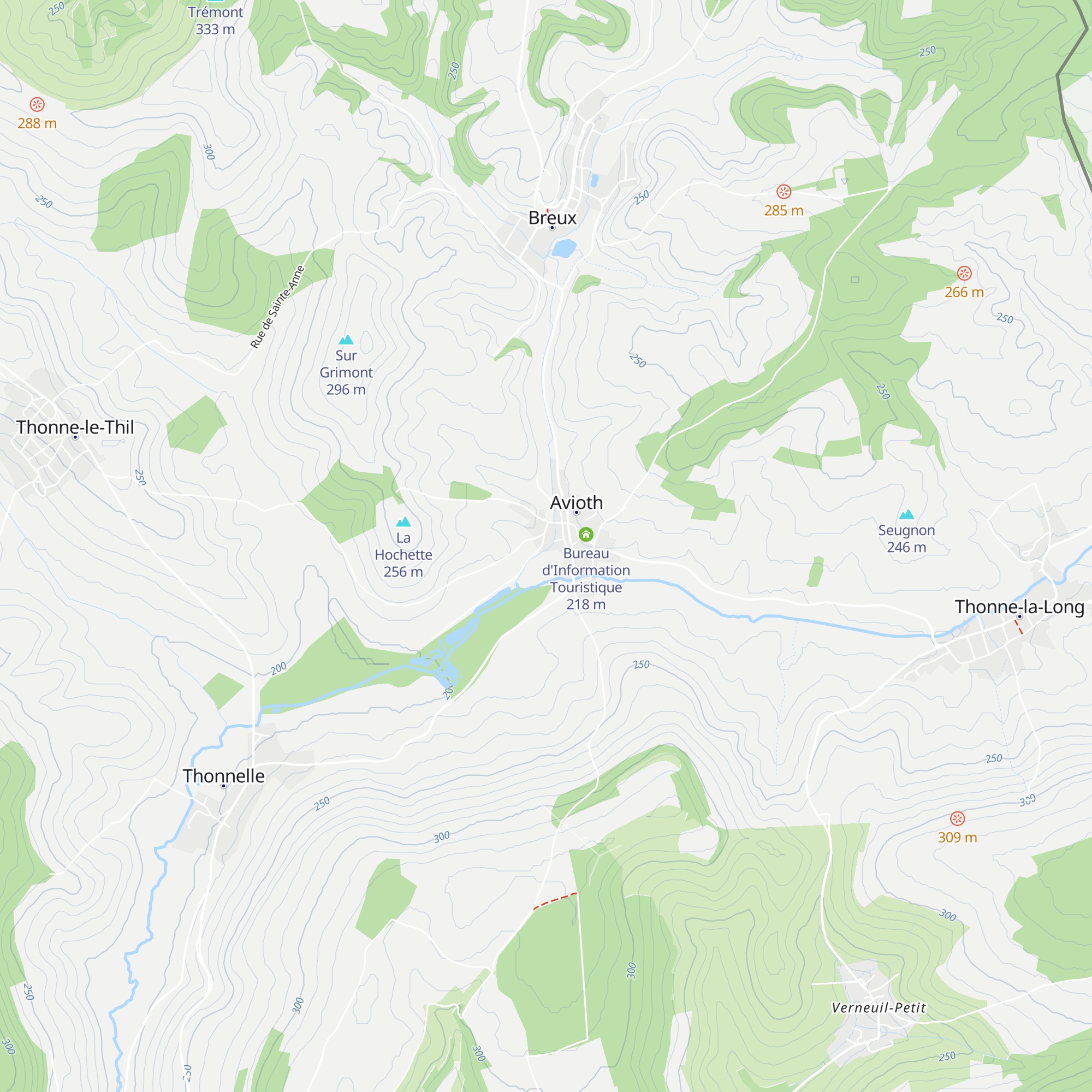Cabane Etage map