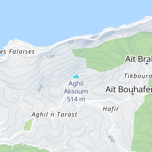 Map of Aghil Aksoum