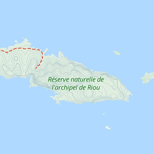 Map of Sommet de Riou
