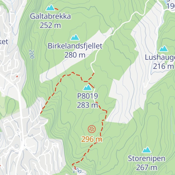 Map of P8019
