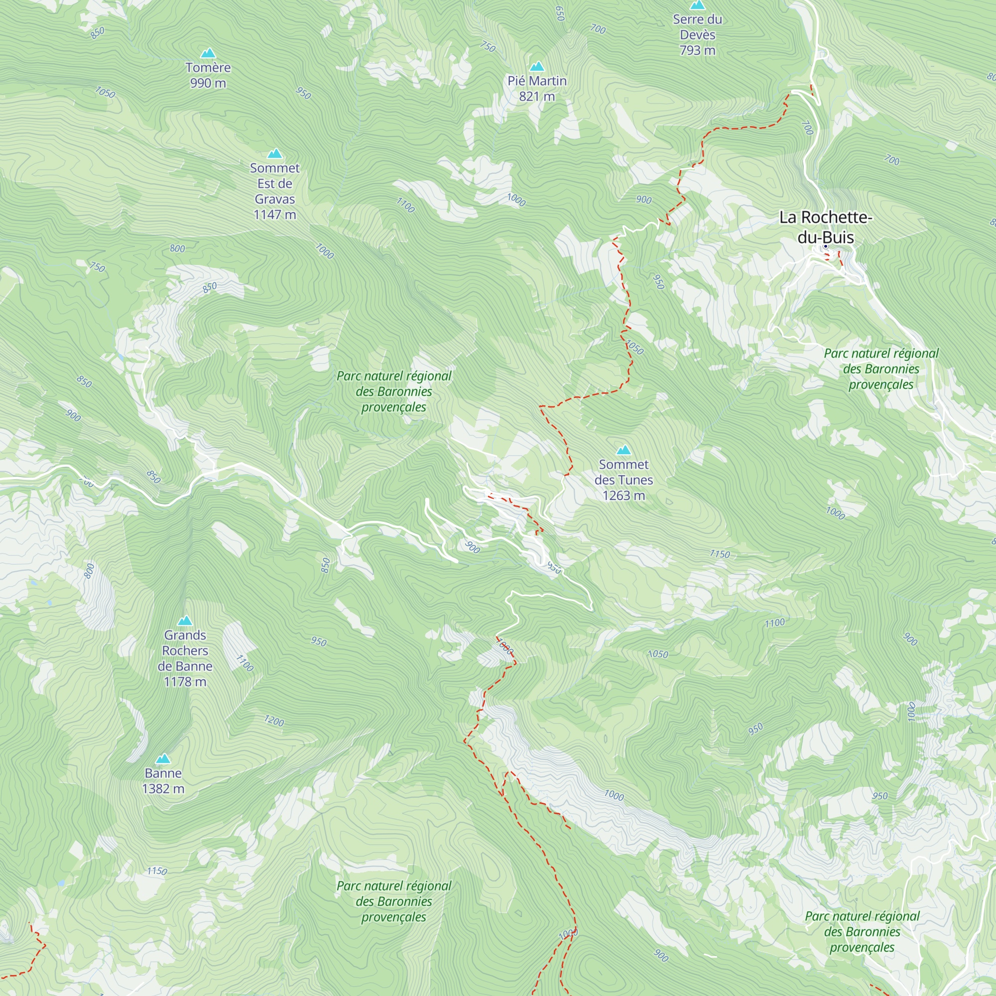 Gîte d'étape map