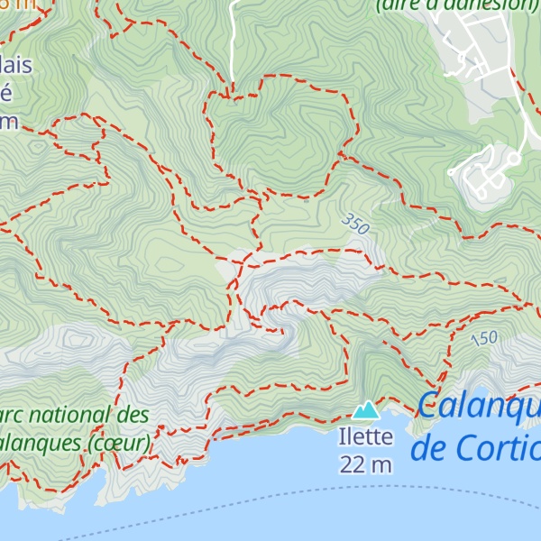Map of Les hauts des Walkyries