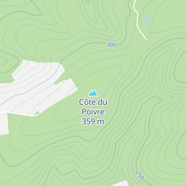 Map of Côte du Poivre