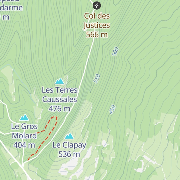 Map of Sur Roches
