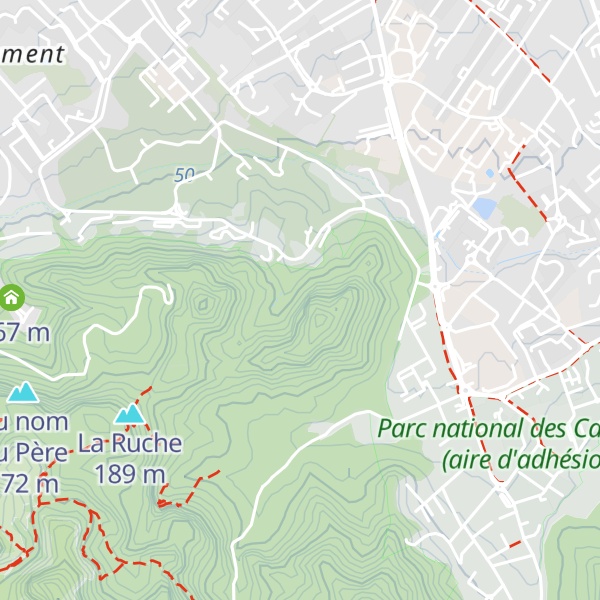 Map of La Grotte