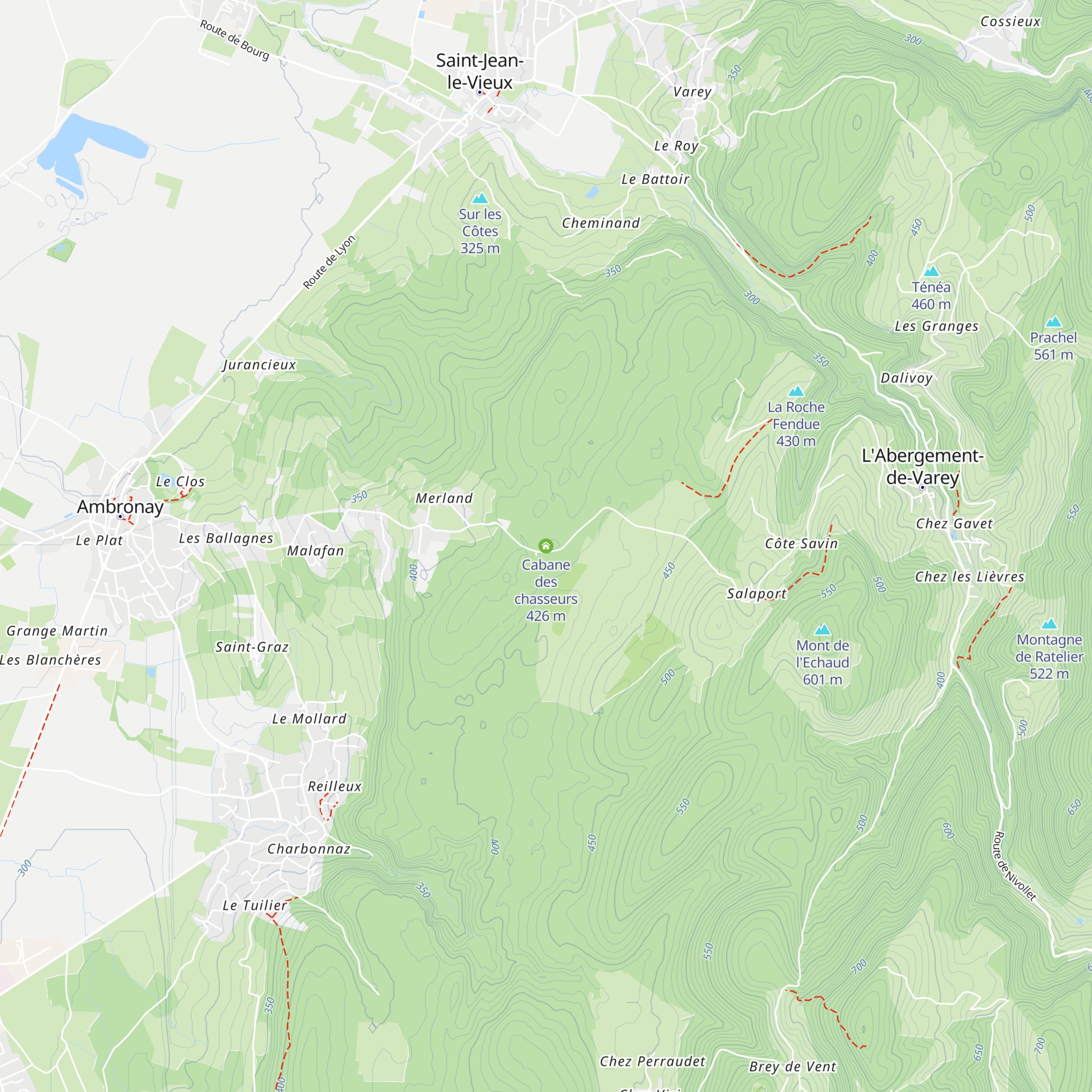 Cabane des chasseurs map