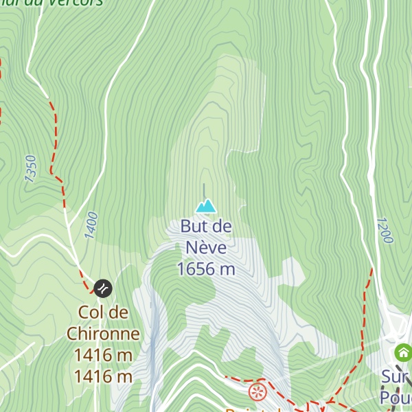 Map of But de Nève
