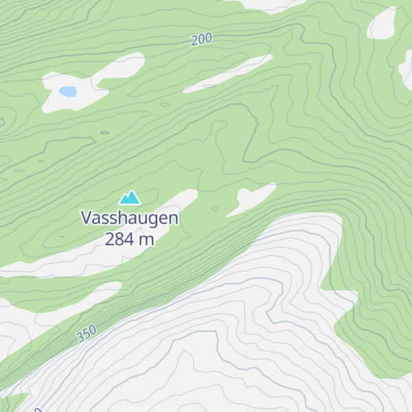 Map of Midthaugen