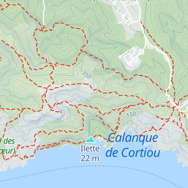 Map of Cirque de Coulon
