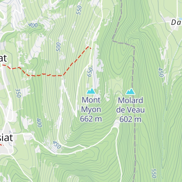 Map of Mont Myon
