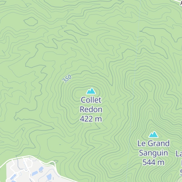 Map of Collet Redon