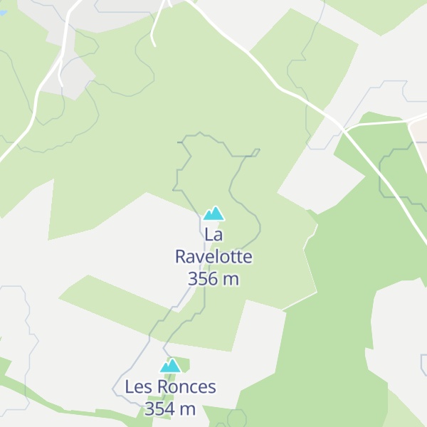 Map of La Ravelotte
