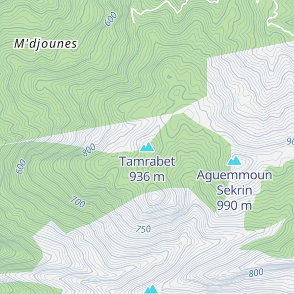 Map of Tamrabet