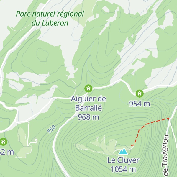 Map of Aiguier de Barralié