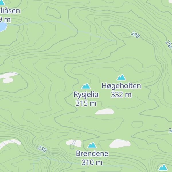Map of Rysjelia