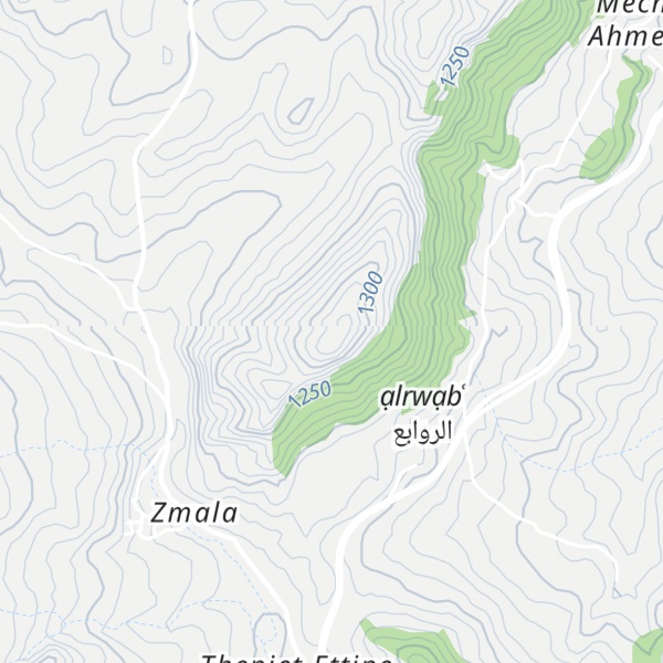 Map of Djebel Seba Regoud