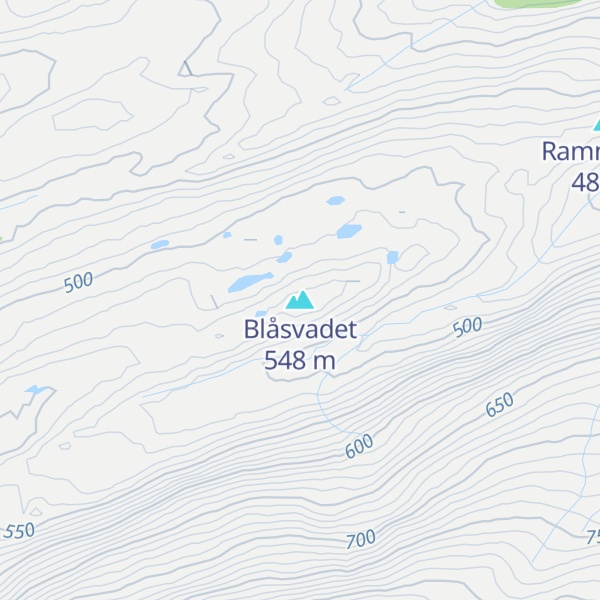 Map of Blåsvadet