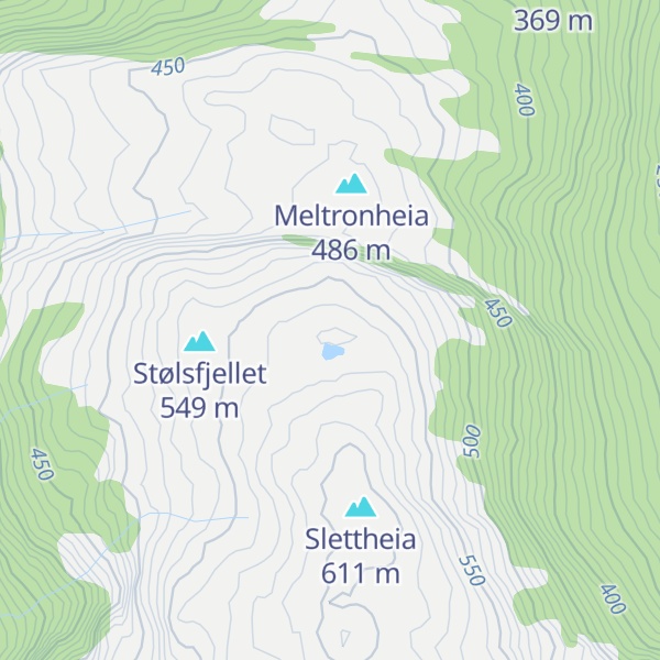 Map of Slettheihammaren
