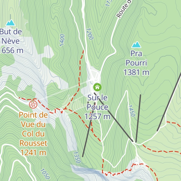 Map of Le Rustic