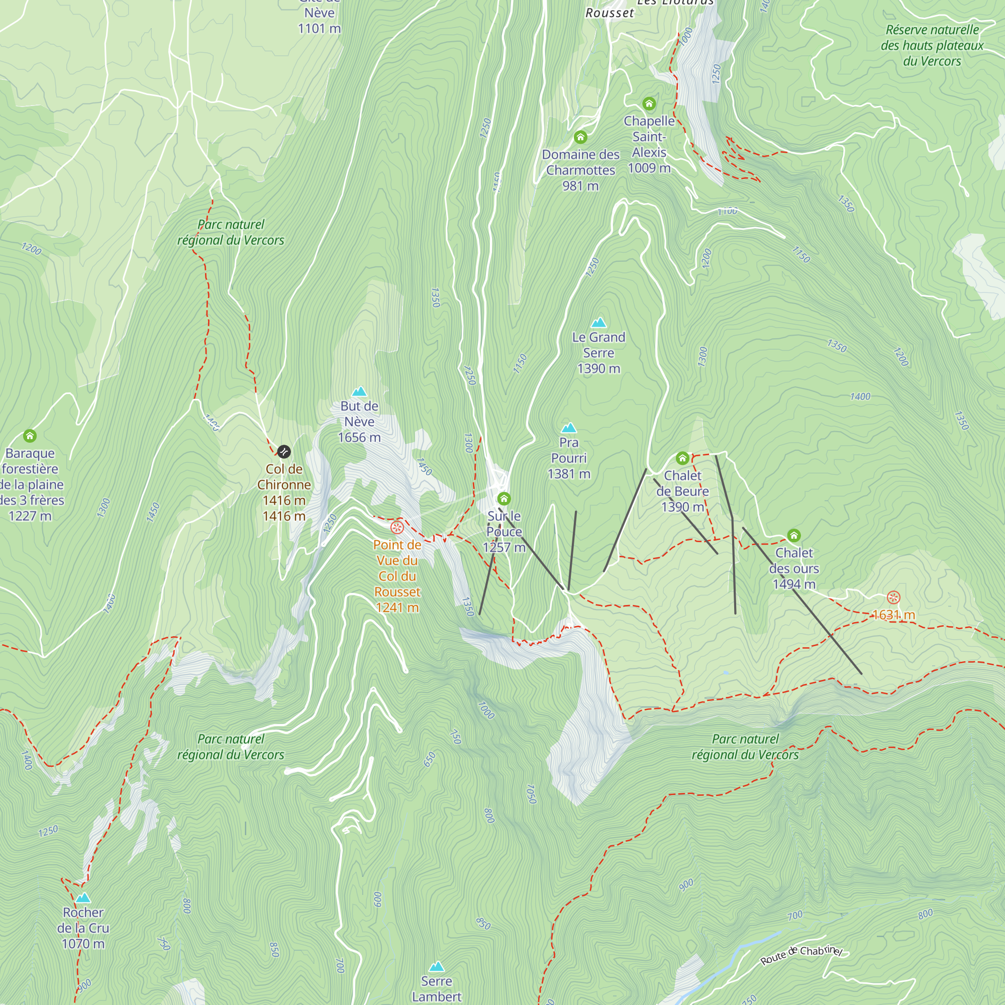 Les Runes map