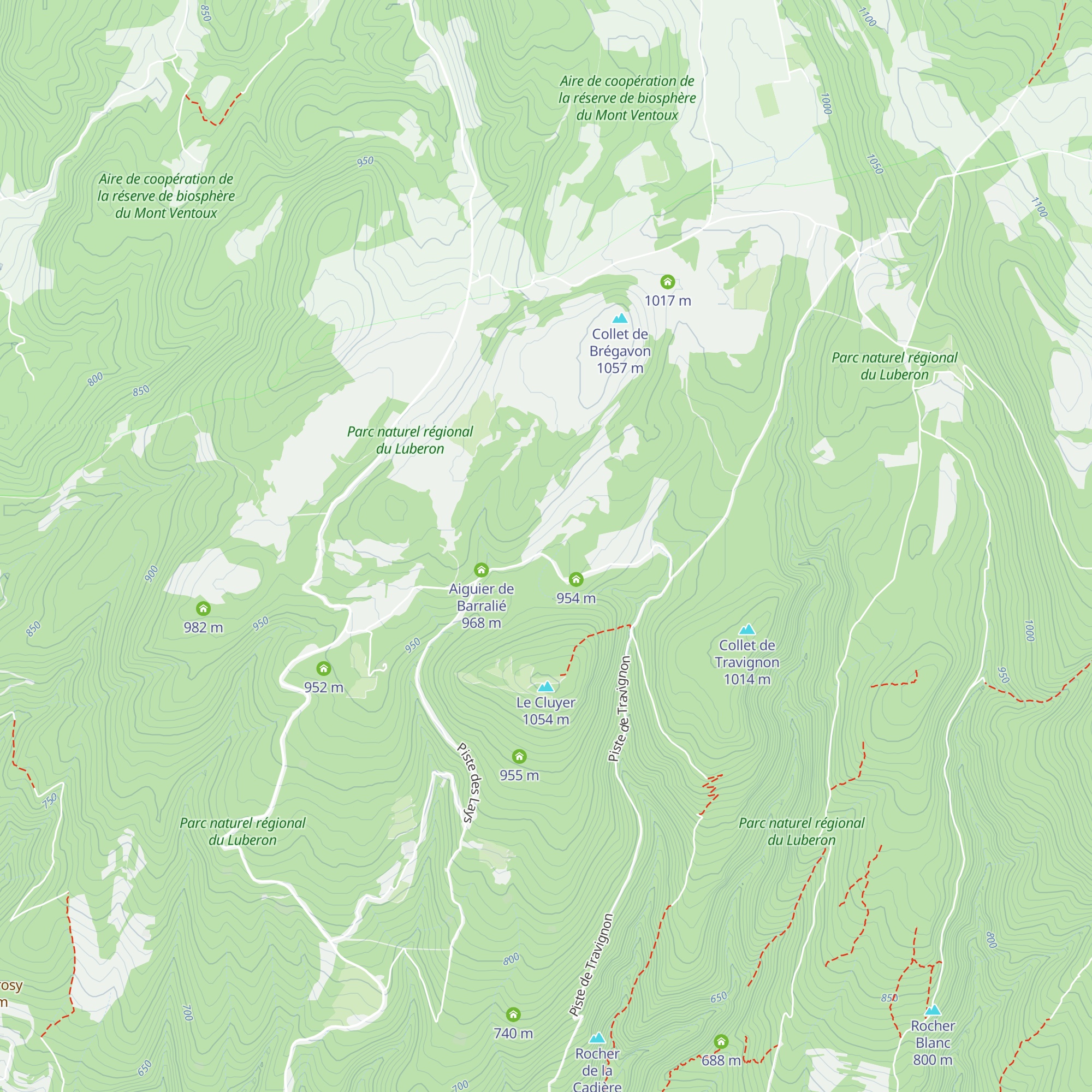 Borie de la Cassette map