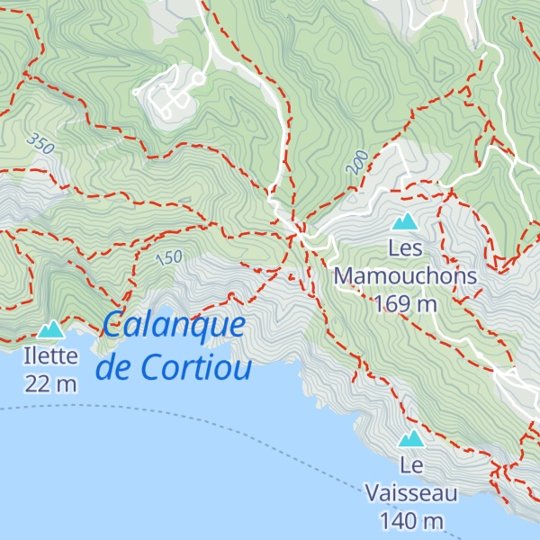 Map of Parfumerie - secteur de droite