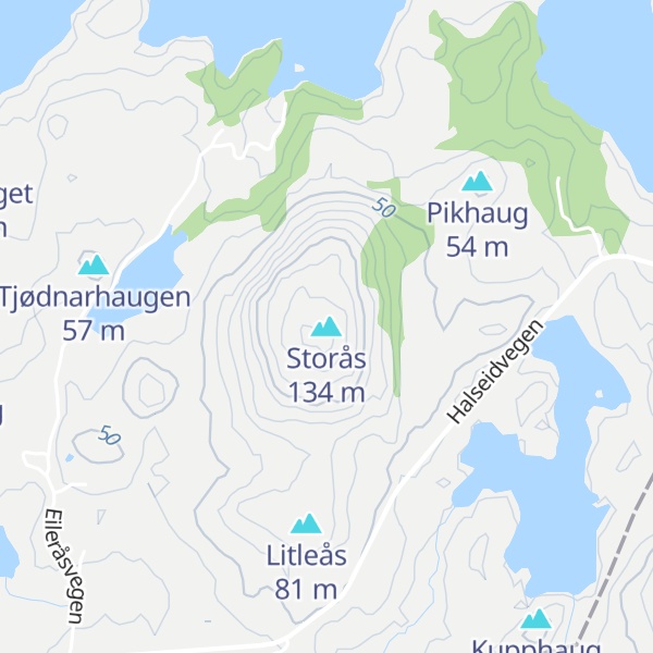 Map of Storås